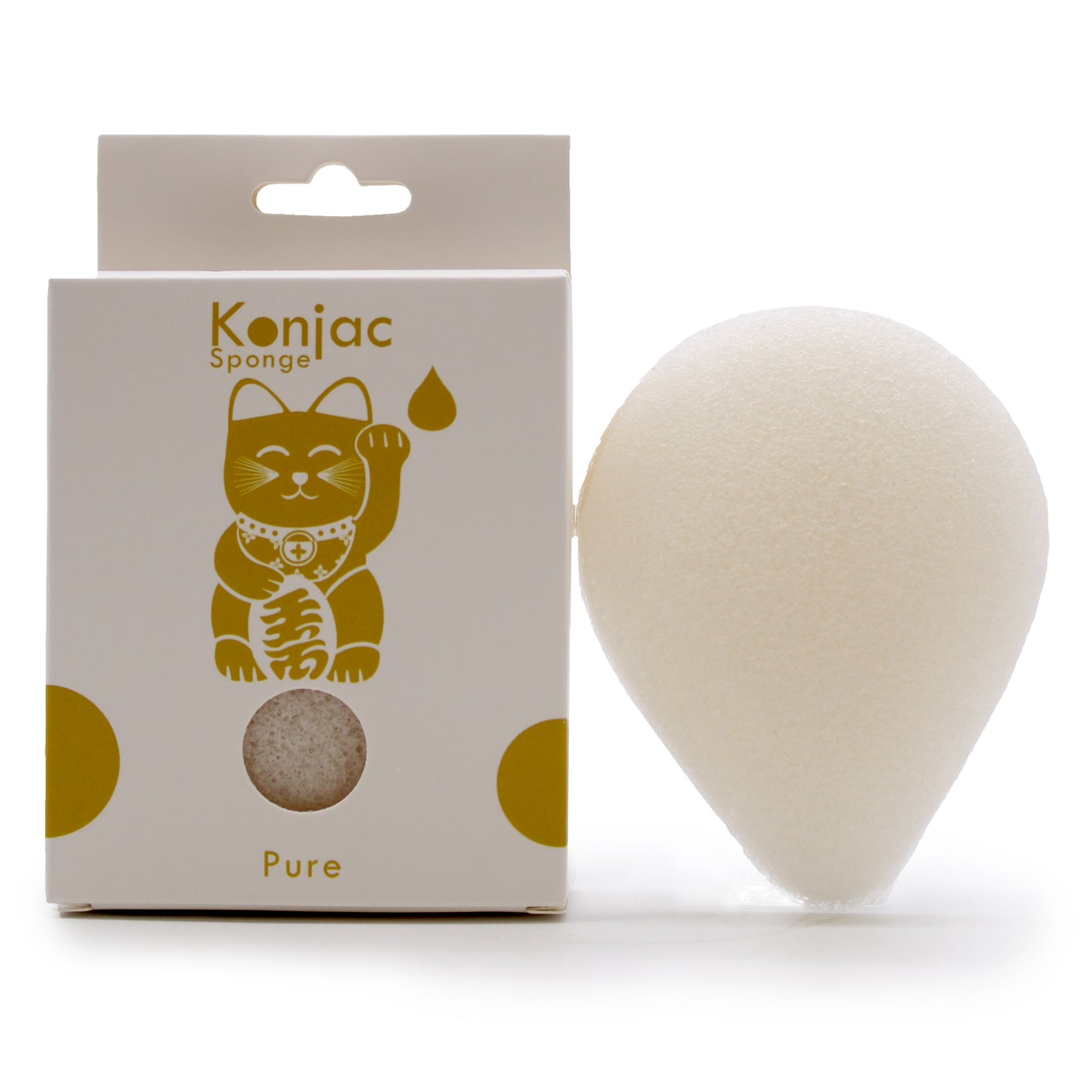 Esponja Konjac - Natural