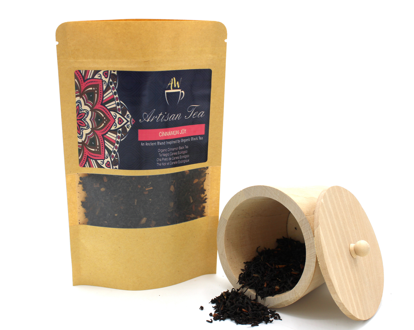 Chá preto de canela orgânico 50g