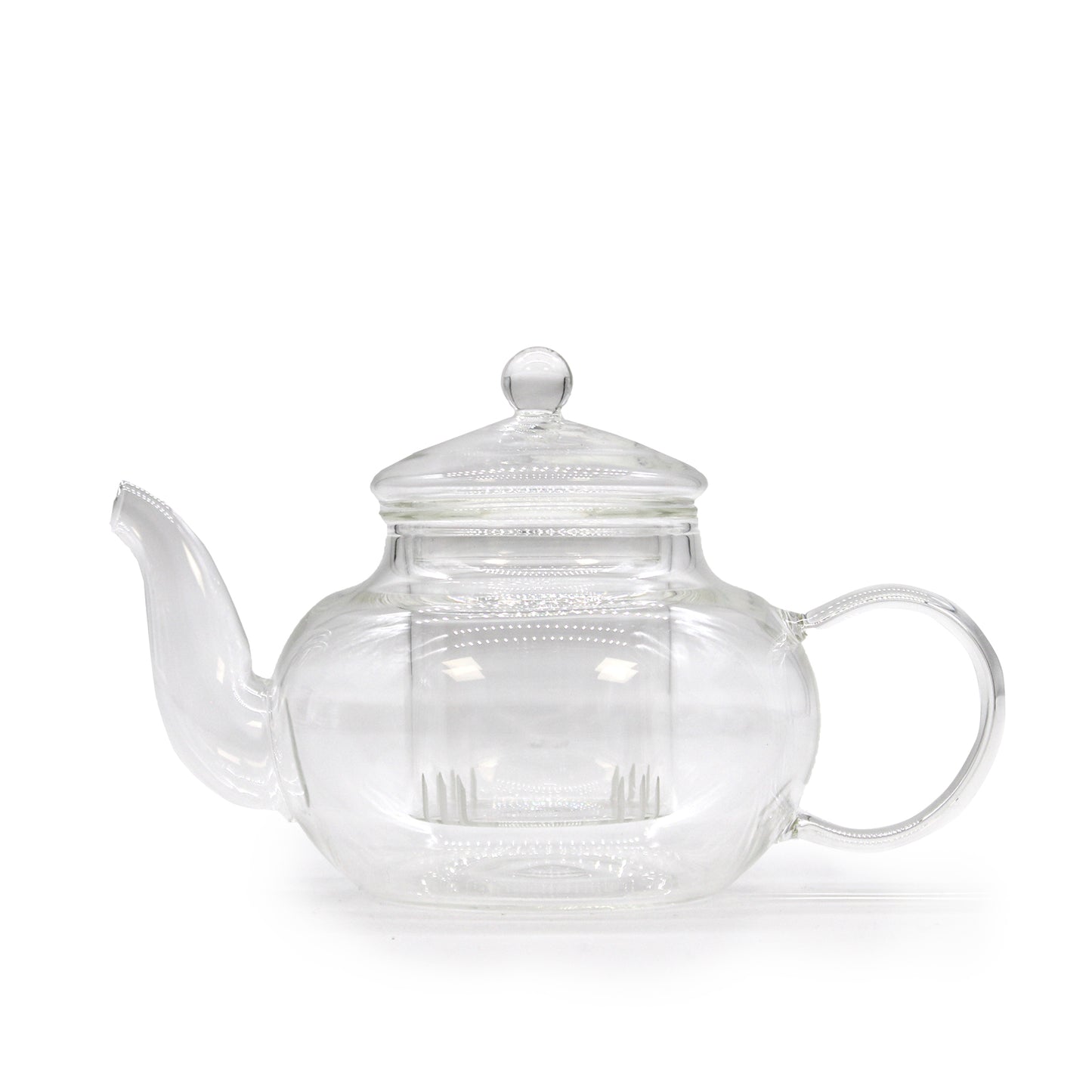Bule infusor de vidro - perola redonda 400ml