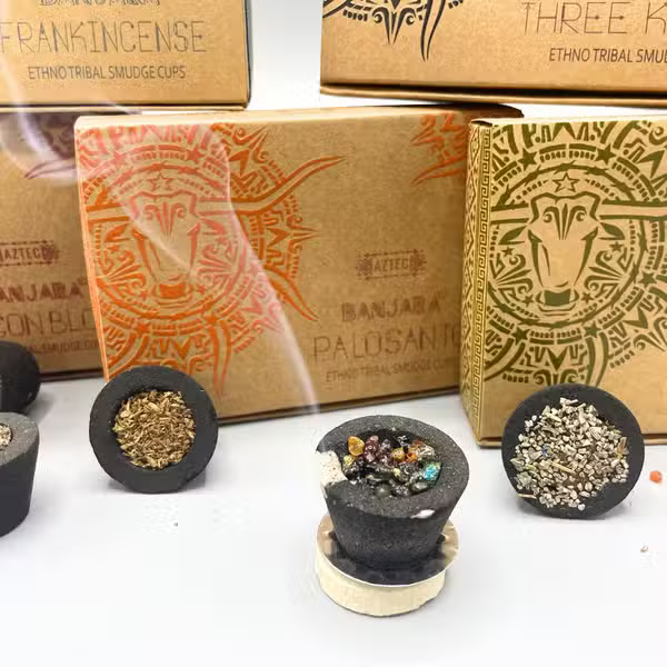 Copos de Resina Banjara