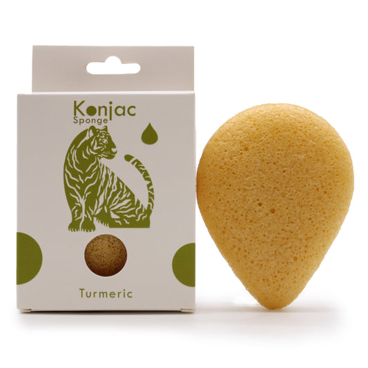 Esponja Konjac - Curcuma