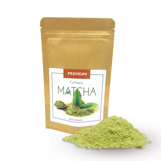 Organic culinary matcha tea